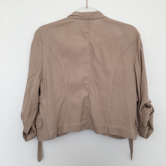 Entry- Never Worn! Smart Casual Tan Jacket - Picture 4 of 7